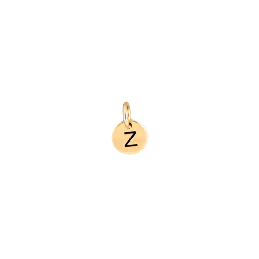 Letter Z Pendant Gold